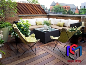 Nội Thất Ngoài Trời Bộ Bàn Ghế Sofa