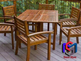Nội Thất Ngoài Trời Bàn Gỗ